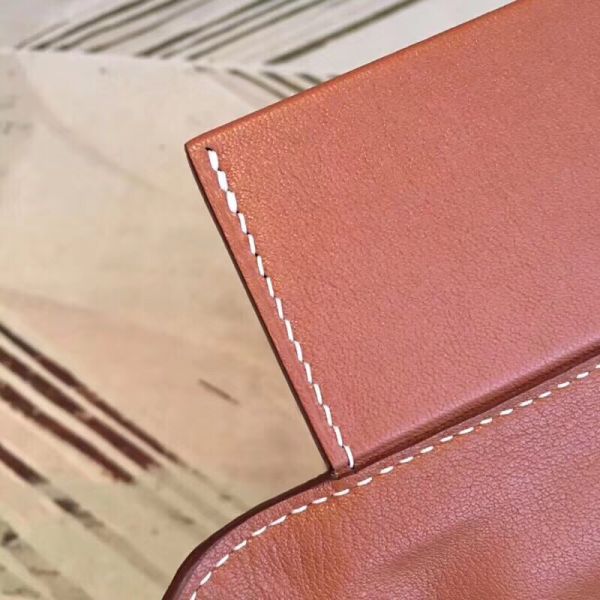 Hermes 24/24 29 Bag In Brown Clemence Calfskin - Image 4