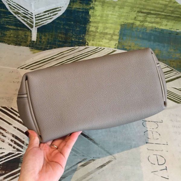 Hermes 24/24 29 Bag In Gris Asphalt Clemence Calfskin - Image 8