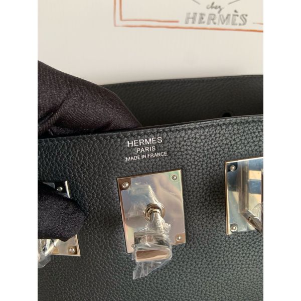 Hermes Hac a Dos PM Backpack in Black Clemence Leather - Image 9