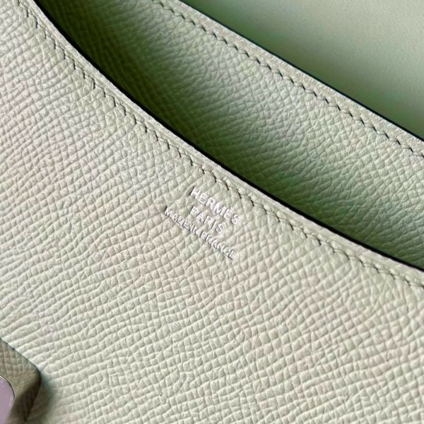 Hermes Constance 24 Handmade Bag In Vert Fizz Epsom Calfskin - Image 8
