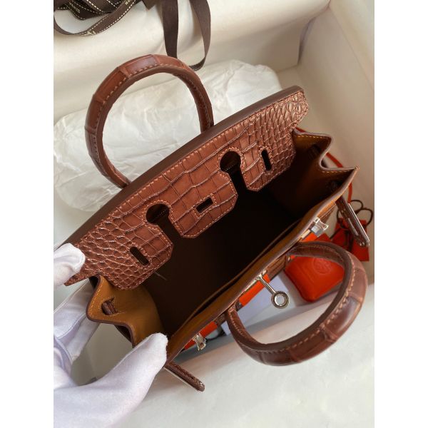 Hermes Brown Sac Faubourg Birkin 20 Sellier Limited Edition Bag - Image 8
