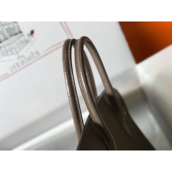 Hermes Touch Birkin 30cm Limited Edition Taupe Bag - Image 6