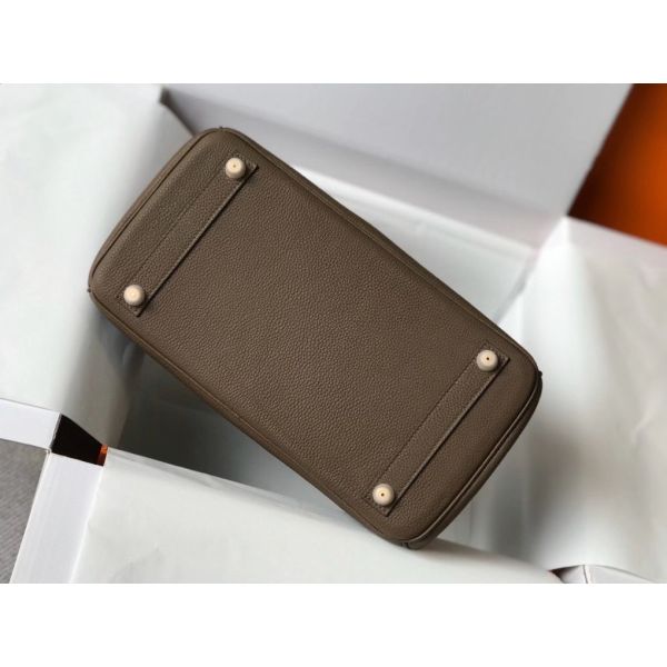 Hermes Touch Birkin 30cm Limited Edition Taupe Bag - Image 7