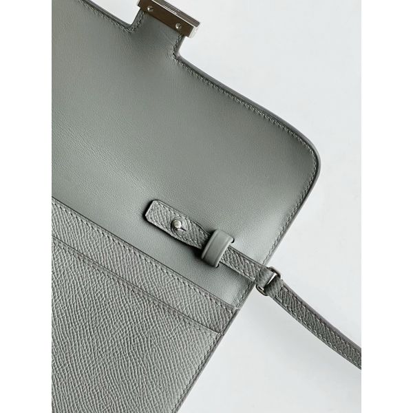 Hermes Constance To Go Wallet in Gris Meyer Epsom Calfskin - Image 5