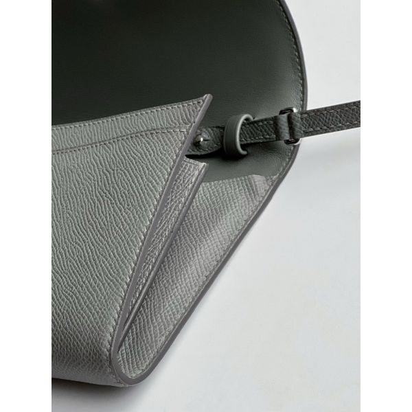Hermes Constance To Go Wallet in Gris Meyer Epsom Calfskin - Image 6
