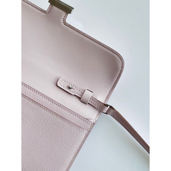 Hermes Constance To Go Wallet in Mauve Pale Epsom Calfskin - Image 4