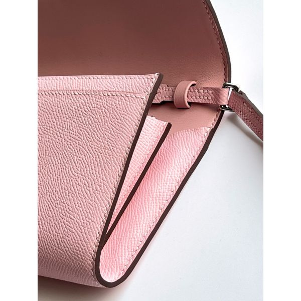 Hermes Constance To Go Wallet in Pink Epsom Calfskin - Image 5